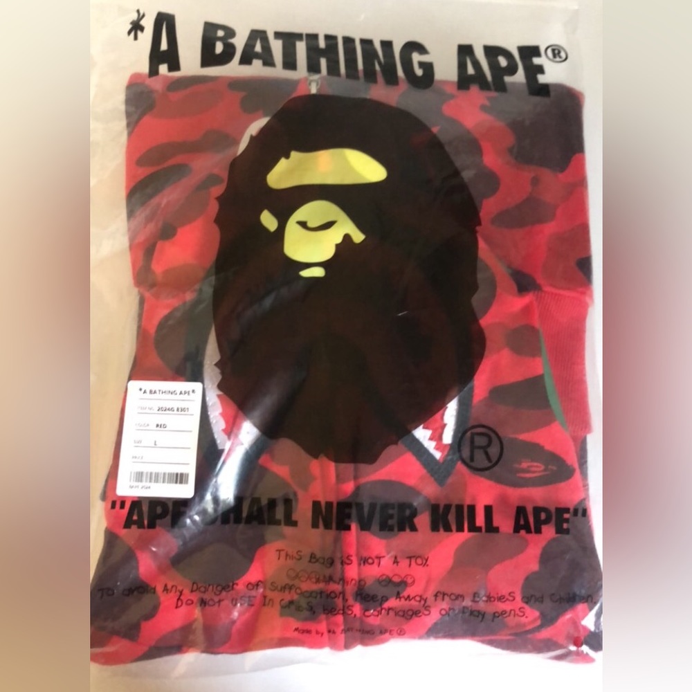Red Bape Hoodie
